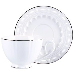 NINA FILIŻANKA ZE SPODKIEM 1+1 250ml BOX PCV