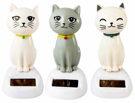 FIGURKA SOLARNA KOTEK JUS-1073