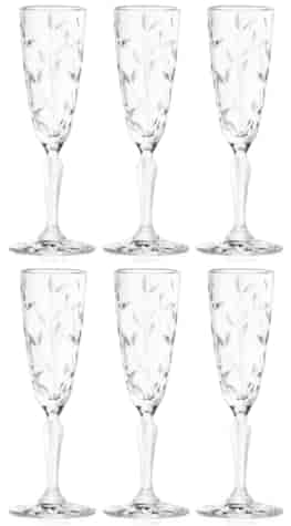 RCR LAURUS KIELISZEK SZAMPAN 160 6szt