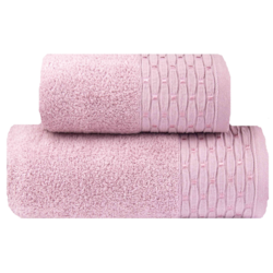 NEW CHIC RĘCZNIK 50x90 RÓŻOWY SZAMPAŃSKI 450