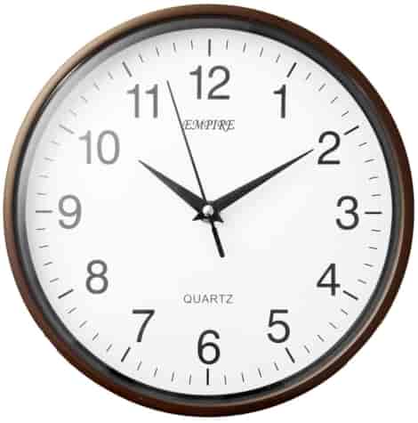 ZEGAR ŚCIENNY ZP27B BRĄZOWY 23x23x4cm