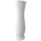 WAZON CERAMICZNY BW61 BIAŁY h-61cm
