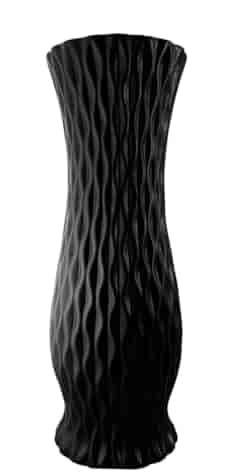 WAZON CERAMICZNY CW41 CZARNY h-45,5cm