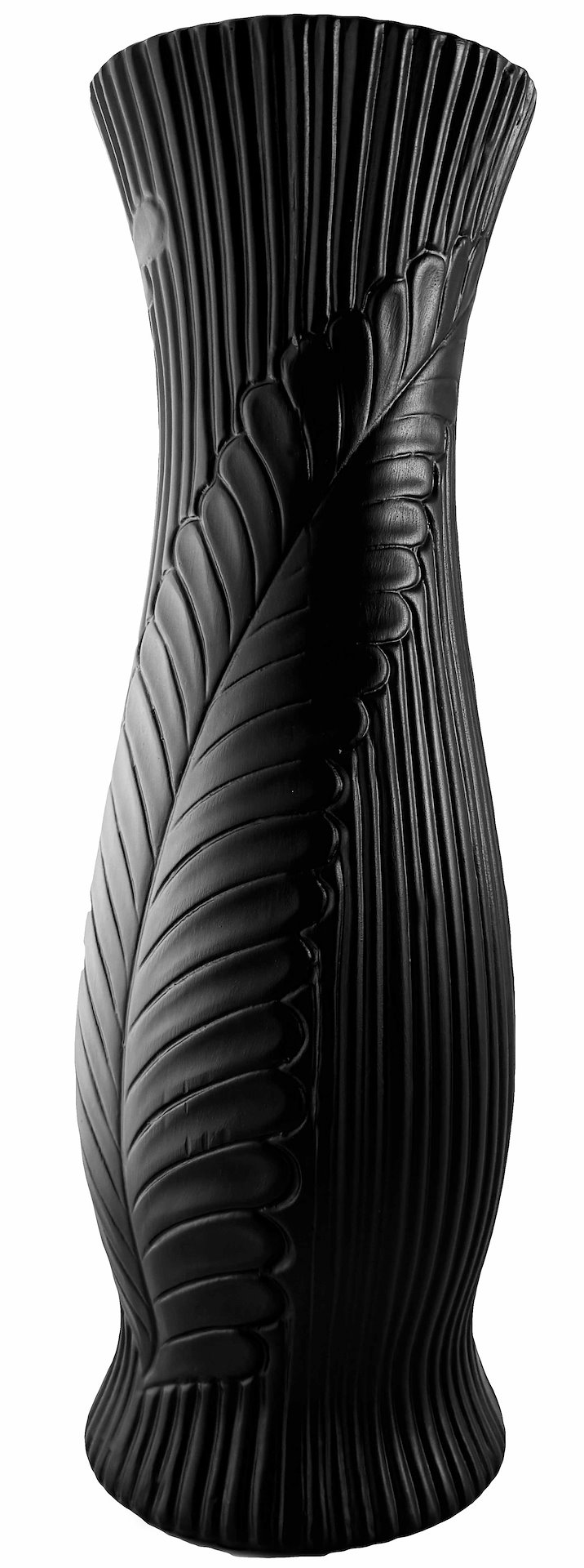 WAZON CERAMICZNY CW64 CZARNY h-61cm