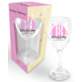 HAPPY DAY PINK KIELISZEK 220ml 18 URODZINY