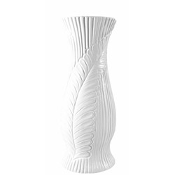 WAZON CERAMICZNY BW34 BIAŁY h-30cm
