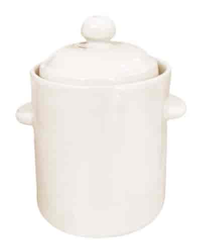 KAMIONKA GARNEK HERMETYCZNY  5l KREM + POKRYWA