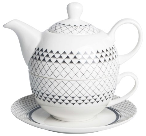 ORNAMENT CZAJNICZEK Z FILIŻANKĄ 250ml 3EL CR5-06