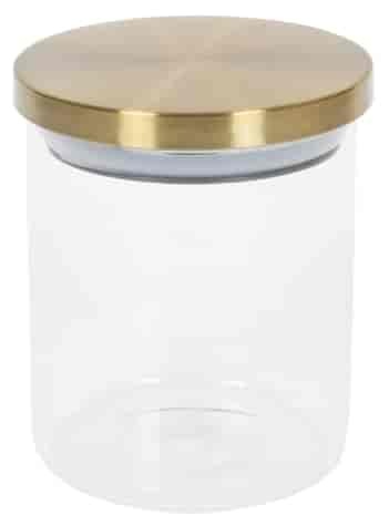 GOLD POJEMNIK SZKLANY  12cm 23467379