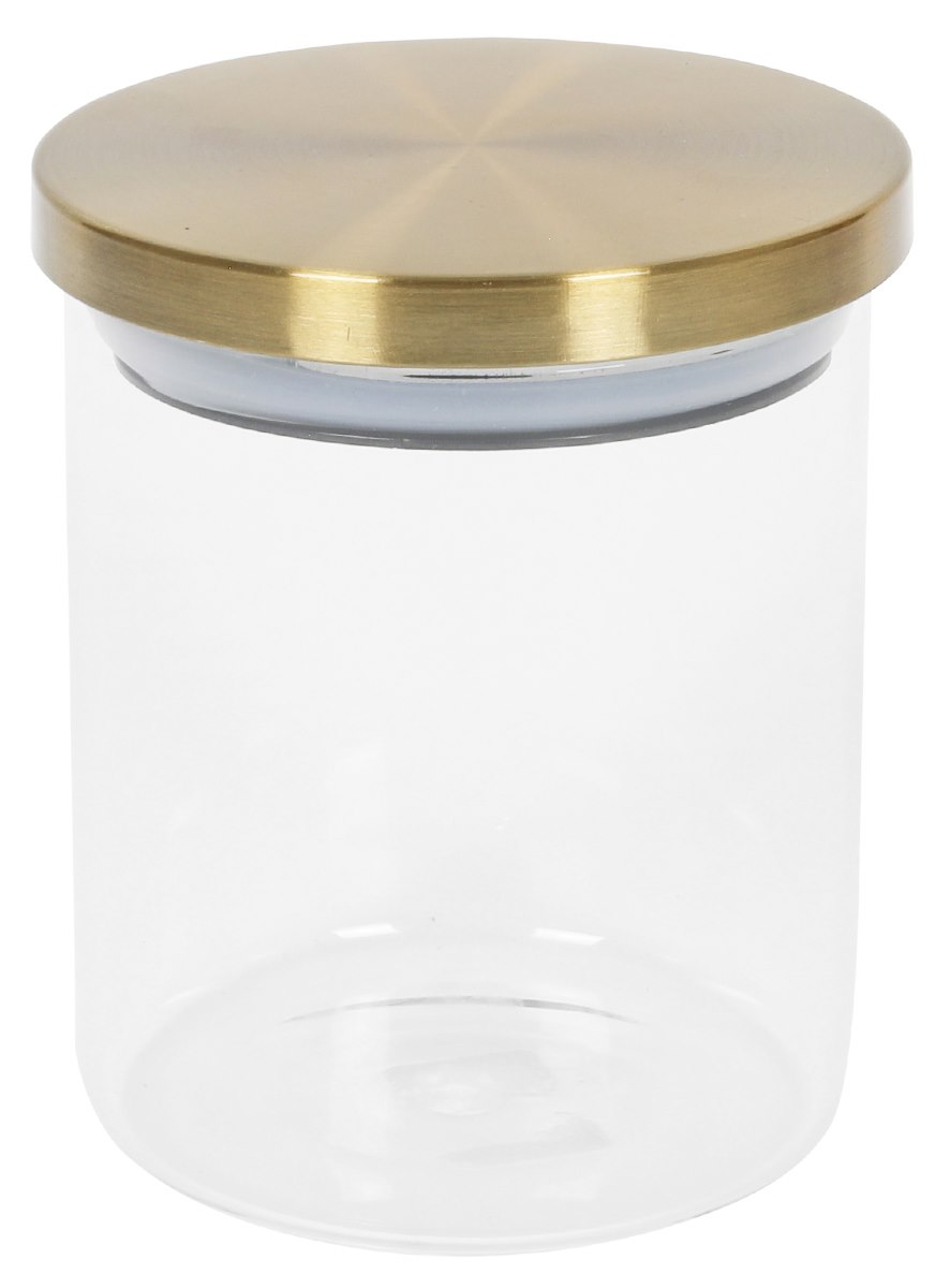 GOLD POJEMNIK SZKLANY 12cm 23467379