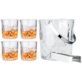 PARTY GLASS WHISKY SET 1+4 WIADRO DO LODU 22180718