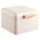METAL CHLEBAK MINI 20x20x14cm 22170322 BEŻOWY
