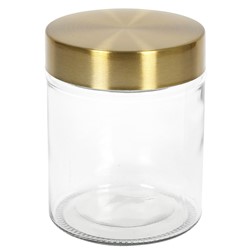 GOLD POJEMNIK SZKLANY 12cm 23468752