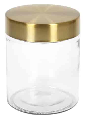 GOLD POJEMNIK SZKLANY 12cm 23468752