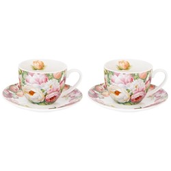 PIWONIE KOMPLET FILIŻANEK 2+2 280ml