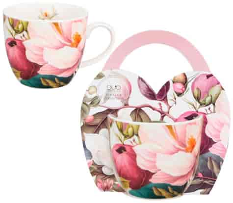 MAGNOLIE KUBEK 460ml + OPAKOWANIE Z RĄCZKĄ