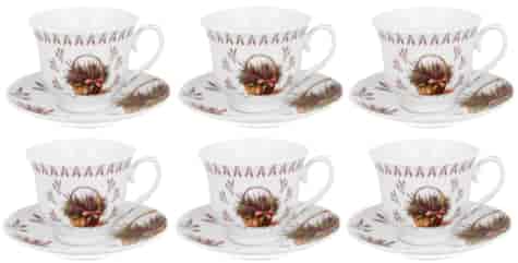 LAWENDA CR KOMPLET FILIŻANEK 6+6 250ml