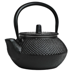 GIFT CZAJNIK ŻELIWNY Z SITKIEM 0,3L BLACK