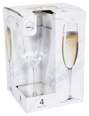 PARTY KIELISZEK SZAMPAN 190ml 4szt 27021821