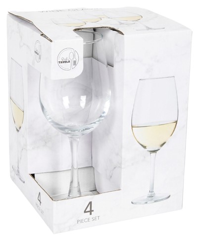 PARTY KIELISZEK WINO 330ml 4szt 27021813