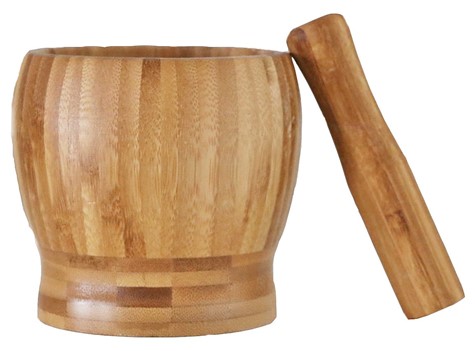 BAMBUS MOŹDZIERZ DREWNIANY + UBIJAK 245007823