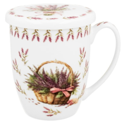 LAWENDA CR KUBEK ZAPARZACZ W PUDEŁKU 380ml