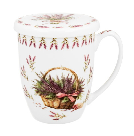 LAWENDA CR KUBEK ZAPARZACZ W PUDEŁKU 380ml