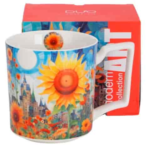 MODERN SUNFLOWER KUBEK W PUDEŁKU 750ml