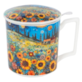 MODERN SUNFLOWER FIELD KUBEK ZAPARZACZ 450ml
