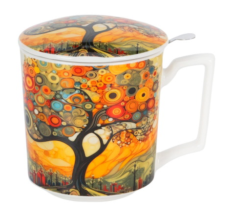 MODERN TREE KUBEK ZAPARZACZ W PUDEŁKU 450ml