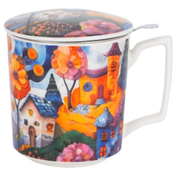 MODERN COUNTRYSIDE KUBEK ZAPARZACZ W PUDEŁKU 450ml