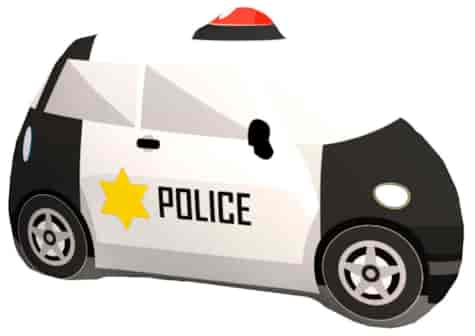 PODUSZKA DEKORACYJNA 40x40cm POLICJA 168