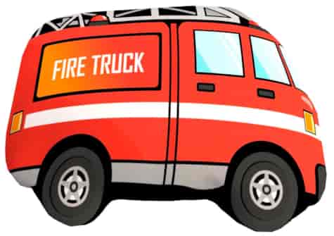 PODUSZKA DEKORACYJNA 40x40cm STRAŻ POŻARNA 169