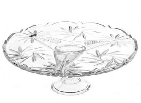 BOHEMIA NOVA OLD PINWHEEL TALERZ N/N 310 MATT