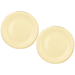 VESPER PUCCINI CREAM TALERZ DESEROWY 20,5cm 2SZT