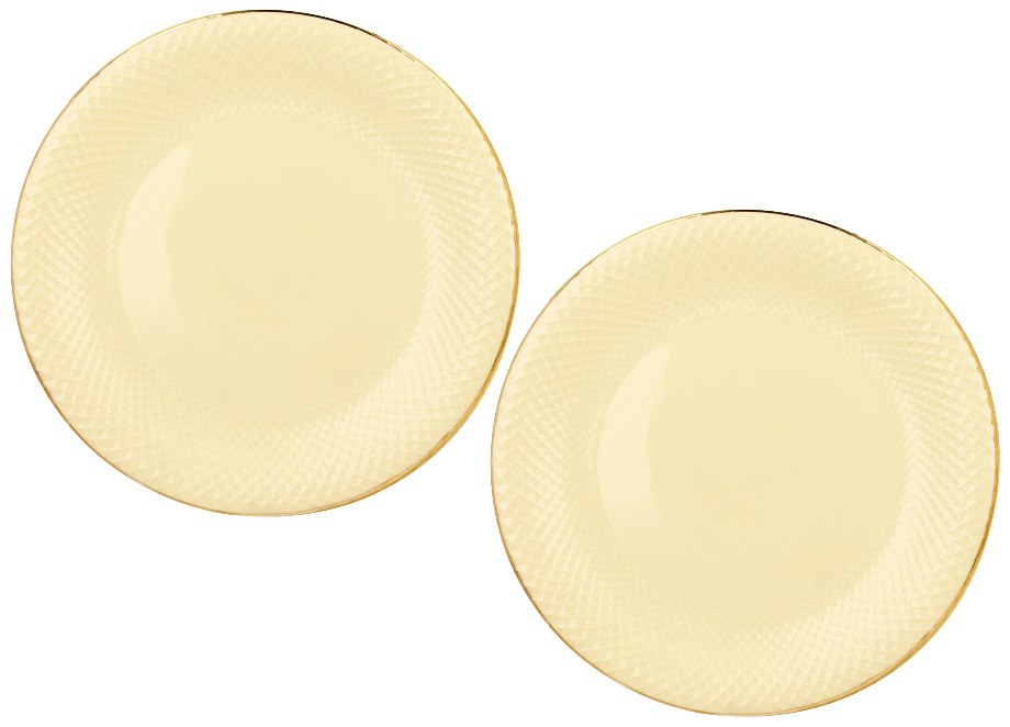 VESPER PUCCINI TALERZ DESEROWY 20,5cm KOMPLET 2SZT