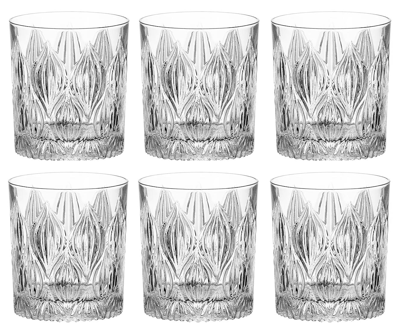 BOHEMIA ONION SZKLANKA WHISKY 300 6szt