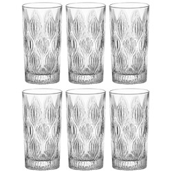 BOHEMIA ONION SZKLANKA WYSOKA 330 6szt