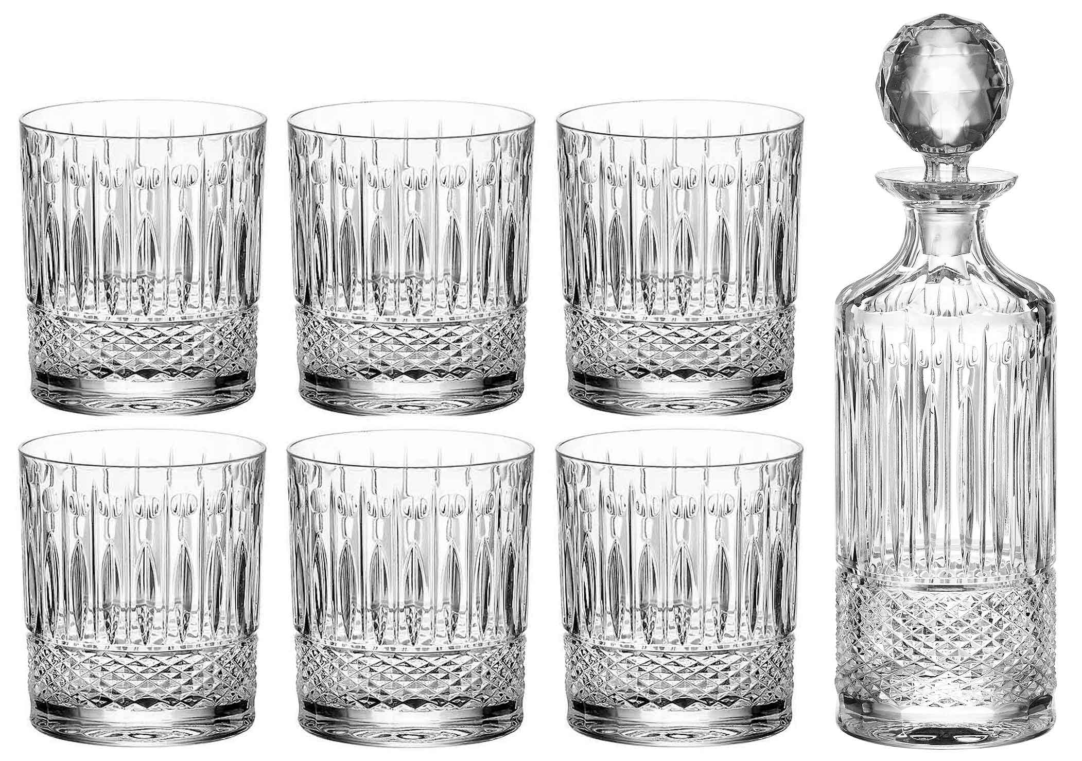 BOHEMIA WINDSOR WHISKY SET 1+6