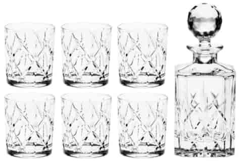 BOHEMIA YORK WHISKY SET 1+6