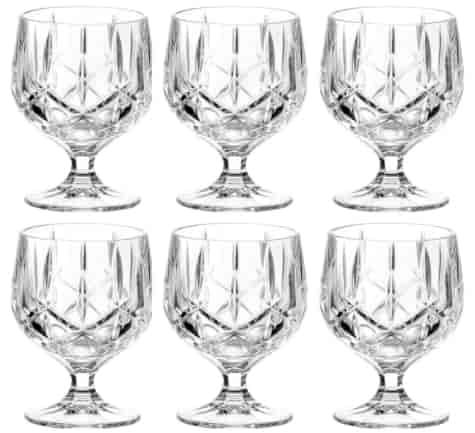 BOHEMIA SHEFFIELD KIELISZEK BRANDY 250 6szt