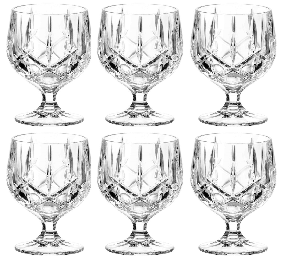 BOHEMIA SHEFFIELD KIELISZEK BRANDY 250 6szt