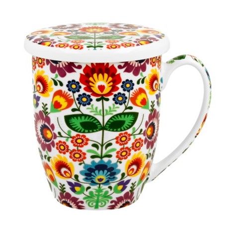 ŁOWICZ KUBEK ZAPARZACZ W PUDEŁKU 380ml