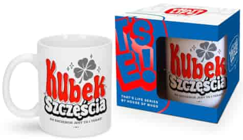 THAT'S LIFE KUBEK 300ml - KUBEK SZCZĘŚCIA...
