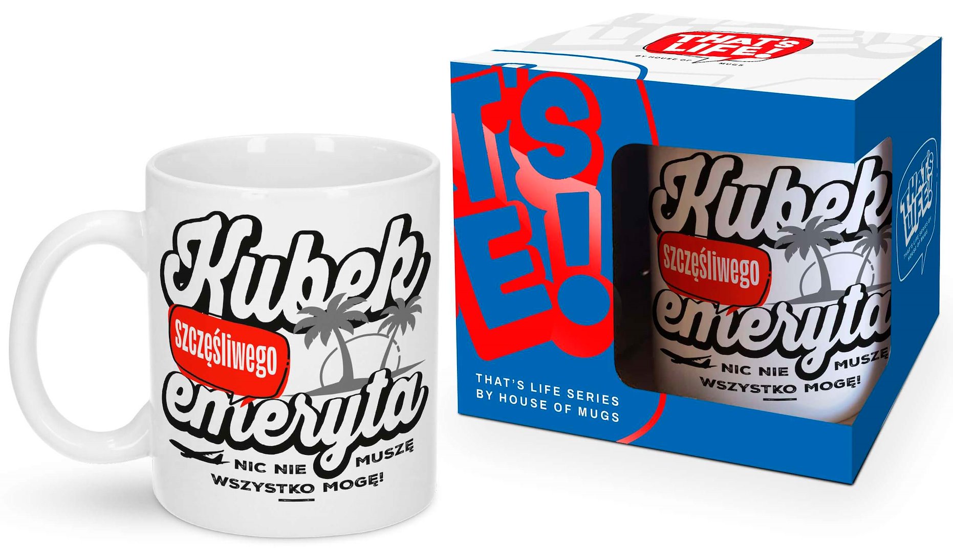 THAT'S LIFE KUBEK 300ml - KUBEK EMERYTA...