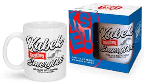 THAT'S LIFE KUBEK 300ml - KUBEK EMERYTKI...