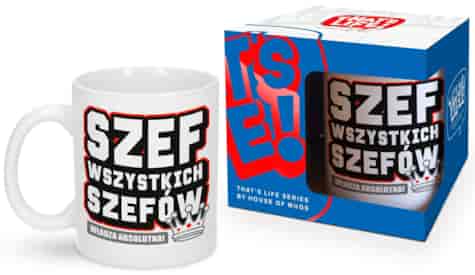 THAT'S LIFE KUBEK 300ml - SZEF WSZYSTKICH SZEFÓW
