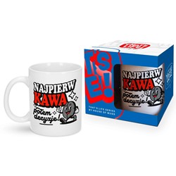 THAT'S LIFE KUBEK 300ml - NAJPIERW KAWA...