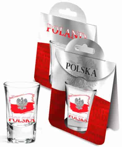 POLSKA KIELISZKEK 35ml GODŁO