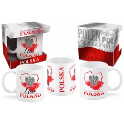 POLSKA KUBEK 300ml - MAPA